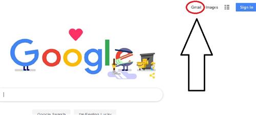 Google homepage Google homepage